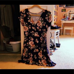 Floral Wrap Dress from Francesca’s